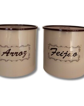 Pote para Mantimento Arroz/Feijão