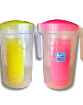 KIT JARRA 2L + 04 COPOS 250 ML